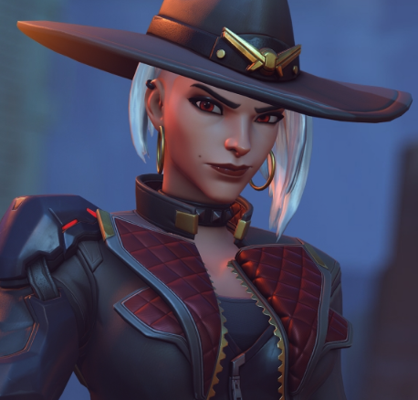 Ashe (Overwatch) background