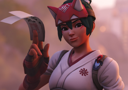 Kiriko (Overwatch) background