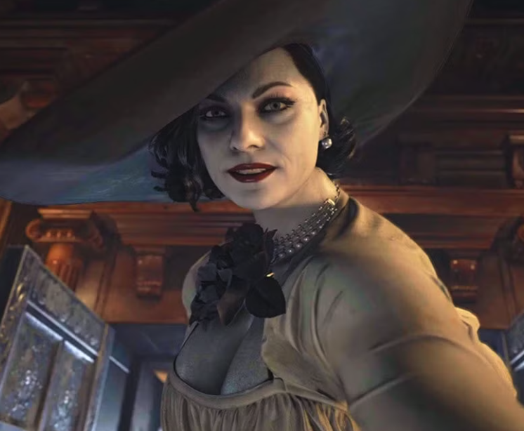 Lady Dimitrescu (Resident Evil) background